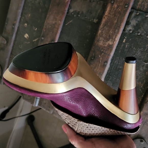 Devi Kroell Leather Platform Booties - Picture 11 of 16